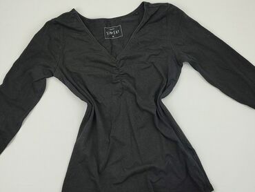czarne prążkowane bluzki: Bluzka Damska, SinSay, M, stan - Dobry