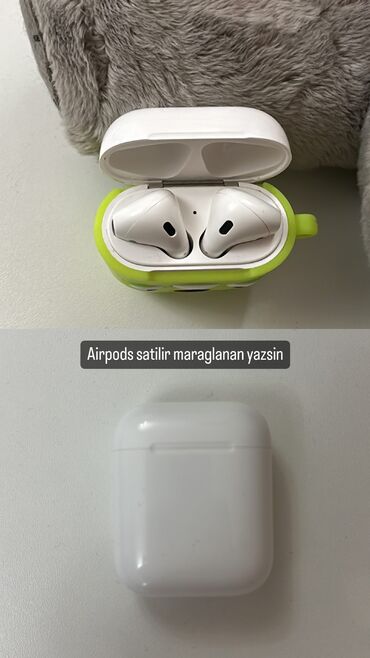 airpods azerbaycan fiyatları: Simsiz (Bluetooth) Qulaqcıqlar, Apple