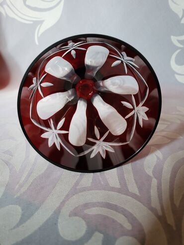 Kuhinjski setovi: Servis kristal za vino,rucno graviran 60,70te god. Servis — 8