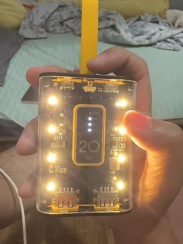 socket 1155: Внешний аккумулятор (Power Bank) 20 000 мА·ч с фонарём - Емкость: 20 — 3