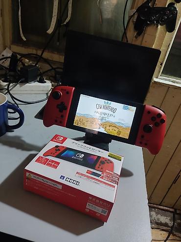 Nintendo Switch: Nintendo Switch чипованная (прошитая) встроенная память 32гб+64гб — 7