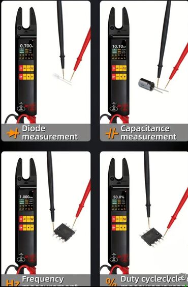 Multimetri: Pametna klešta-multimetar sa dvostrukim prikazom na jednom ekranu - — 4