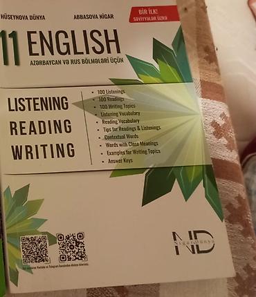 İngilis dili Testlər 11-ci sinif, 2-ci hissə, 2024 il