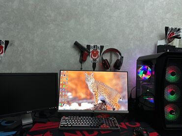 Klaviaturalar: Full oyun dəsti Gaming Mous Gaming Klaviatura Güclü Kalonka Böyük — 1