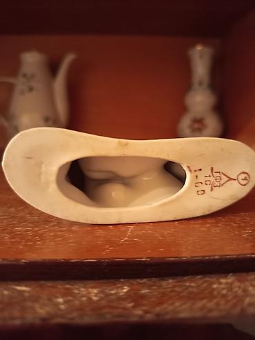 maneki neko top: Fiqur, Keramika, rəng - Narıncı — 3