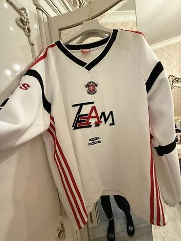 Толстовки: Мужская толстовка, M, L, XL, Adidas, Б/у, цвет - Белый, Самовывоз, Платная доставка — 2