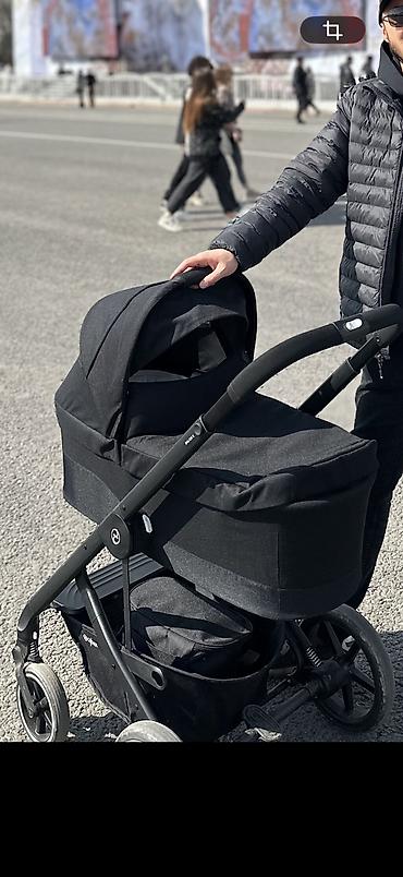 Коляски: Коляска, Cybex, цвет - Черный, Б/у, Самовывоз, Бесплатная доставка, Платная доставка — 3