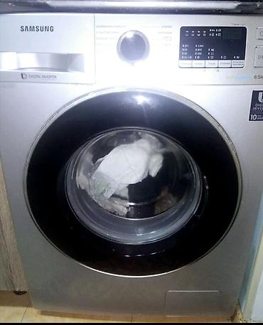 qabyuyan 45 sm: Paltaryuyan maşın Samsung, 6 kq, İşlənmiş, Avtomat — 1