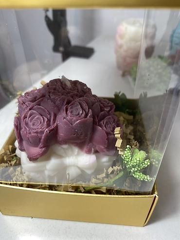 Свечи: СВЕЧИ Красивые декоративные свечи ✨ Ручная работа 🌸 Подходят для — 16