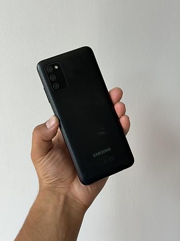 Уюлдук телефондор жана аксессуарлар: Samsung Galaxy A03s, Колдонулган, 32 ГБ, түсү - Кара, 2 SIM — 1