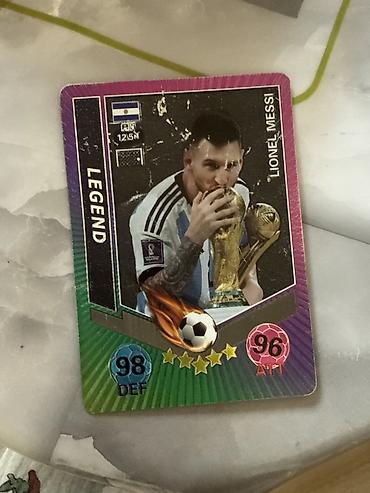 футбольные карточки: Коллекционная карточка серии World Football Stars — LEGEND. - — 1