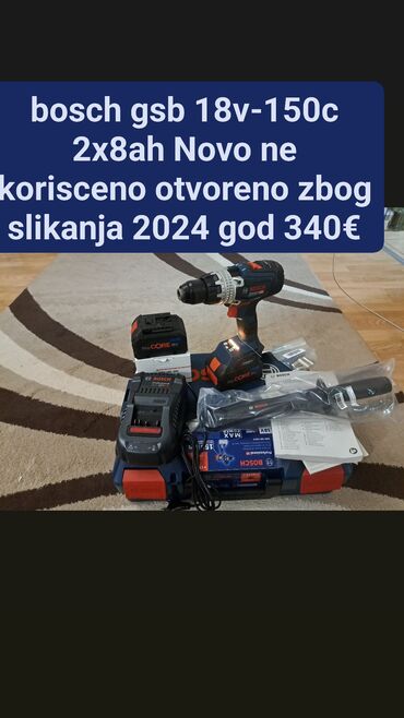 Akumulatorske bušilice: Alat je nov ne koriscen — 9