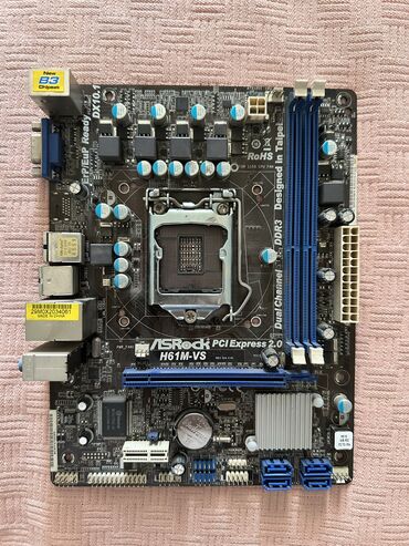 материнская плата asrock: Энелик плата, Колдонулган, ASRock, LGA1155, ПК үчүн