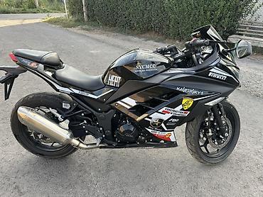 дисковый борон: Спортбайк Kawasaki, 400 куб. см, Бензин, Взрослый, Б/у — 3