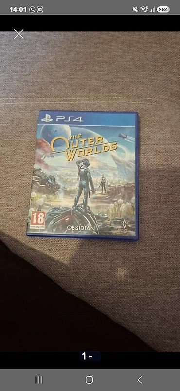 oyun adları: PS4 oyun diskləri – orijinal qutularında 1) The Outer Worlds — 2