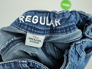 baloon jeans: Spodnie jeansowe, 12 lat, 152, stan - Bardzo dobry — 4