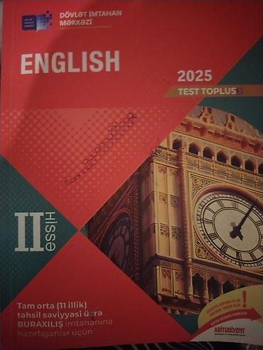 Testlər: İngilis dili Testlər 11-ci sinif, DİM, 1-ci hissə — 2