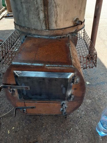 Тепловые завесы: Печка для бани, верхняя часть из нержавейки, толщина металла4, 910 at lalafo.kg — 5 Тепловые завесы: Печка для бани, верхняя часть из нержавейки, толщина металла4, 910 — 5