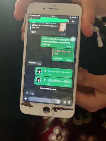 Apple iPhone: IPhone 8 Plus, 64 GB, White Titanium
