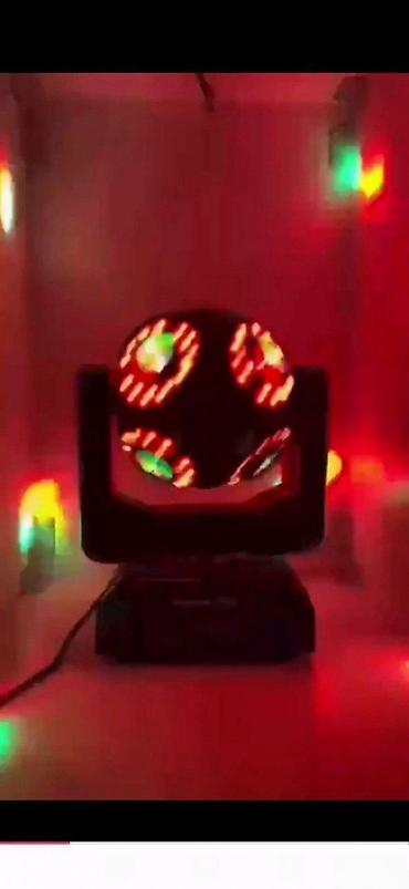 Rasveta: 🎇 ROTO KOCKA / KUGLA LED 120W Profesionalna Moving Head – NOVO ⏳ — 4