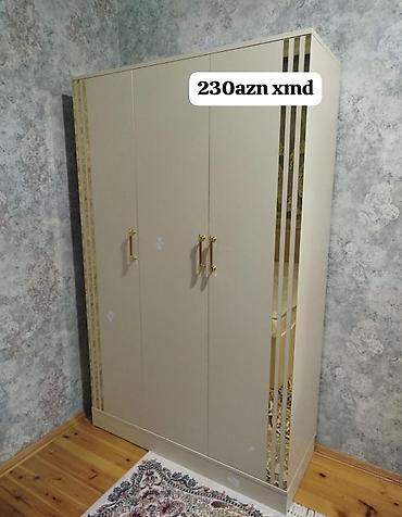 dehliz: Yeni, 3 qapılı, Bej, Açılan, Düz dolab — 1