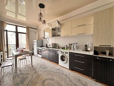 купить квартиру в строящемся доме в бишкеке: 2 комнаты, 60 м², Элитка, 7 этаж, Евроремонт
