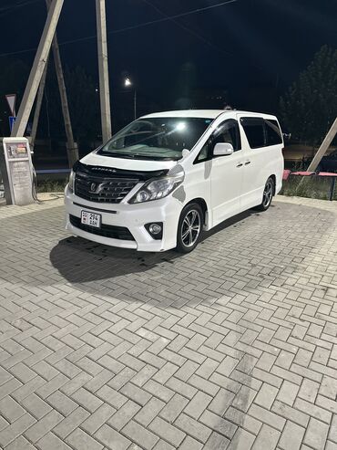 авто минивен: Toyota Alphard: 2012 г., 3.5 л, Автомат, Газ, Минивэн
