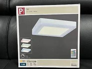 Rasveta: Paulmann Wall/Ceiling Sun RGB LED panel 245 × 245 mm, 2700K, 230V, alu — 21