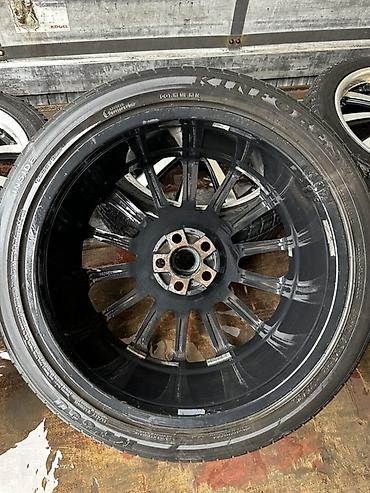 80 б4: Колеса в сборе 275 / 40 / R 22, Лето, Б/у, 1 шт, Внедорожные (АТ/МТ), Литые, отверстий - 5 — 7