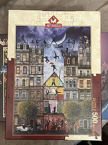 kohnə oyuncaqlar: Məhsul: Art Puzzle Pazl – 500 hissəlik pazl Təsvir: - Mövzu: Köhnə — 1