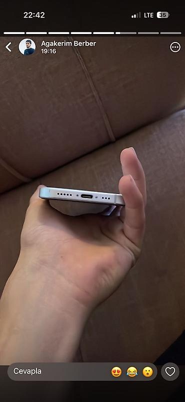 iphon: IPhone 15, 128 GB, Ağ — 4