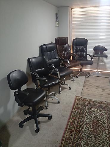 mebel ayağı: ,,ORJİNAL,TÜRKİYƏ" FİRMA istehsali'MÜDÜR KRESLOSÜ,qara — 1
