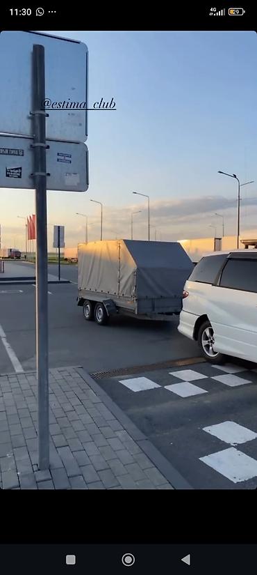 тандем гурзовой: Двухосный прицеп с тентом - Тип: прицеп к легковому — 1