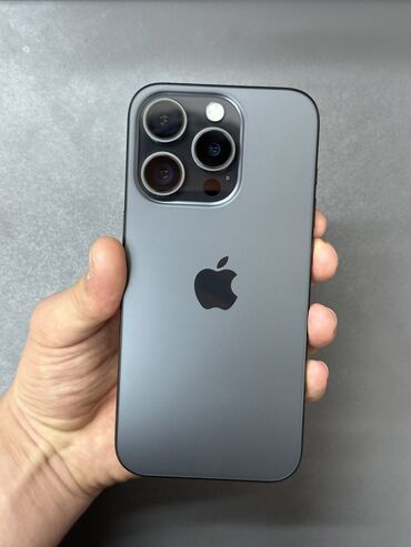 айвон 15 про: IPhone 15 Pro, 128 ГБ, Black Titanium, Зарядное устройство, Защитное стекло, Чехол, В рассрочку, 94 %