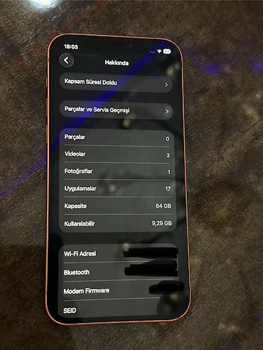 Apple iPhone: IPhone 12, 64 GB, Narıncı — 11