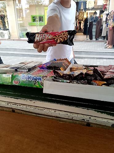 bala ordek: Məhsul: HiBye Filled Cookie – şokolad və krem dolğulu peçenye Təsvir — 1