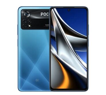 poco m 4: Poco X4 Pro 5G, Б/у, 256 ГБ, цвет - Голубой, 1 SIM, 2 SIM