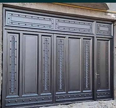 Распашные ворота: Ворота Ош Кованые ворота и калитки для частного дома - Материал — 7