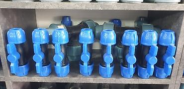 Муфты для соединения труб: Компрессионные фитинги TEBO technics для ПНД труб. В ассортименте — 12