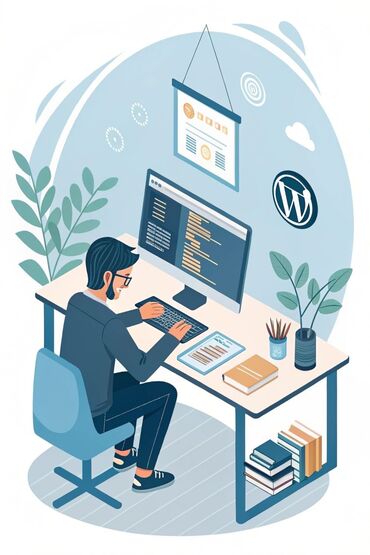 Вакансии: Wordpress developer axtarılır 300-400 maaş ayda 4 saat iş Wp