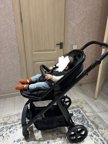 Коляски: Коляска, цвет - Черный, Новый — 3