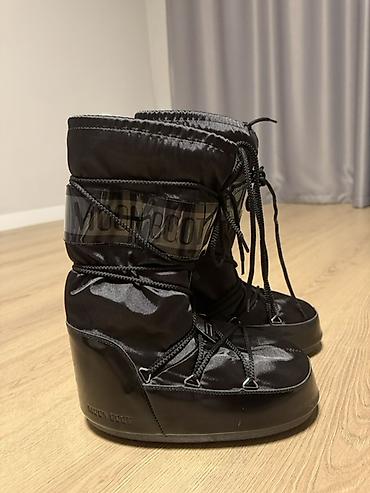 Өтүктөр: Moon Boot Classic черные - Оригинальные дутики Moon Boot в — 3