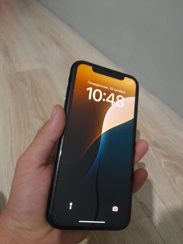 айфон хr цена в бишкеке: IPhone Xr, Колдонулган, 64 ГБ, Black Titanium, Коргоочу айнек, 80 %