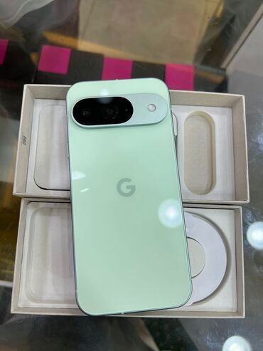 google pixel чехол: Google Pixel 9, Новый, 128 ГБ, цвет - Зеленый, 1 SIM, eSIM