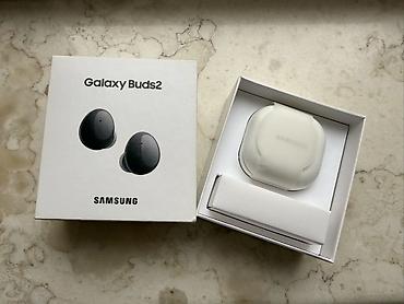 samsung buds2: Yeni Simsiz (Bluetooth) Qulaqcıqlar, Samsung, rəng - Qara — 3