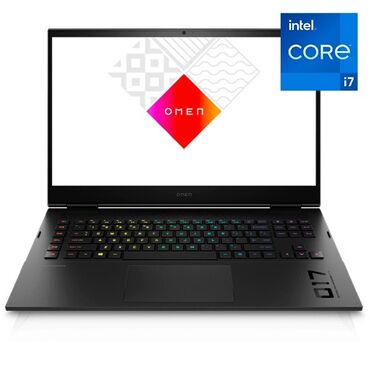 ноутбук для программистов: Ноутбук, HP, 16 ГБ ОЭТ, Intel Core i7, 17.3 ", Жаңы, Татаал эмес тапшырмалар үчүн, эс тутум SSD