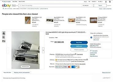 sadnice borovnice: IKEA NORRFLY LED svetiljka za ormare i police – 42 cm - Diskretna — 5