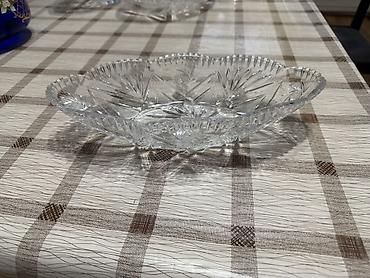 Наборы посуды: Продаю чешский хрусталь б/у, в отличном состоянии. Вазы разного at lalafo.kg — 5 Наборы посуды: Продаю чешский хрусталь б/у, в отличном состоянии. Вазы разного — 5