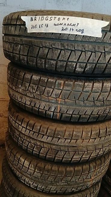 Шины 205 / 65 / R 16, Зима, Б/у, Комплект, Легковые, Япония, Bridgestone