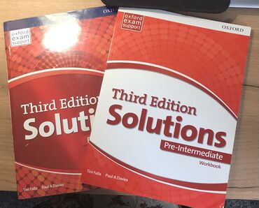 dvd диск размер: Solutions 3rd edition pre-intermediate workbook частично заполнен